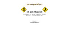 Desktop Screenshot of powerpoints.es